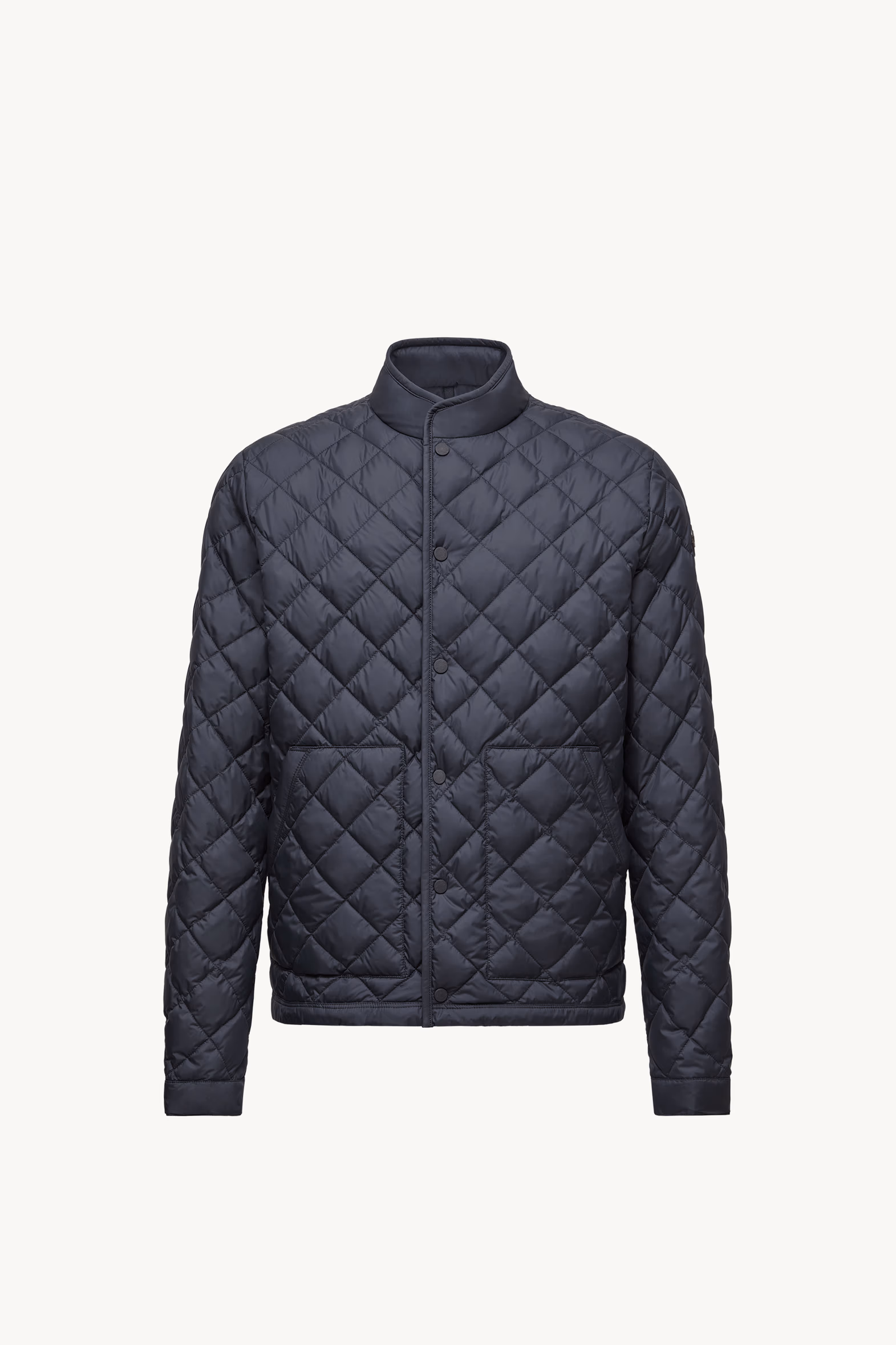 Plumífero corto acolchado con motivo de rombos Oise Hombre Azul Moncler 2
